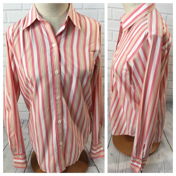 Liz Claiborne Tops - 🔥4/$20🔥Pink Non Iron Shirt